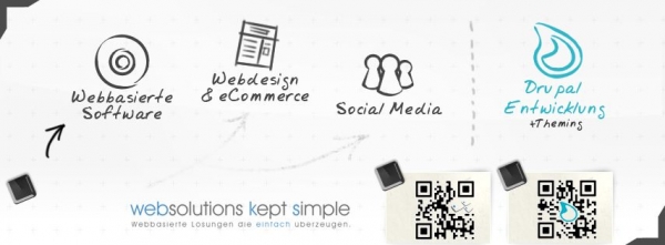 Webbasierte Software - Webdesign & eCommerce - Social Media - Drupal Entwicklung + Theming | websolutions kept simple