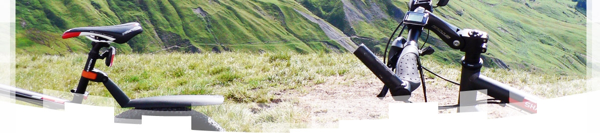 Berge, Fahrräder - unser sportliches junges Team