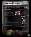 Webdesign & Social Media Integration Factory4Dance