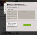 Weber-Verpackungen.de - Webdesign Kontakt Layer