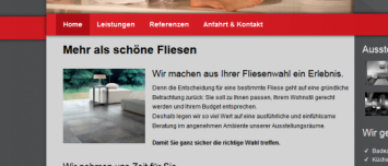 Webdesign Fliesenerlebnis-Wolski.de Espelkamp