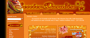 JTL-Shop Entwicklung Onlineshop Scooter-Paradise.de