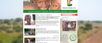 Drupal 7 CMS Webdesign: Starke Kinder e.V.