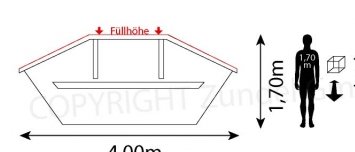 Vektorzeichnung Container / sonst. Abfallbehälter