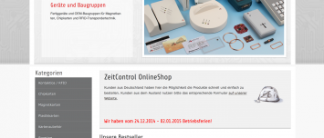 ZeitControl JTL-Shop3 Webdesign Minden, Westfalen