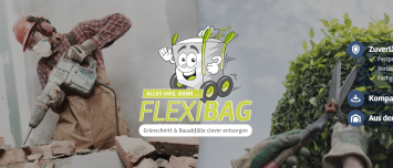 Flexibag.de flexible BigBag Entsorgung Drupal CMS Website