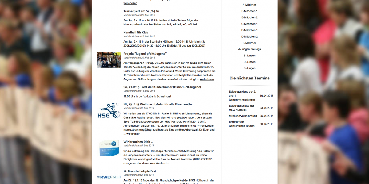 HSG-Hüllhorst.de: SEOYO Drupal 7 Responsive Web Design