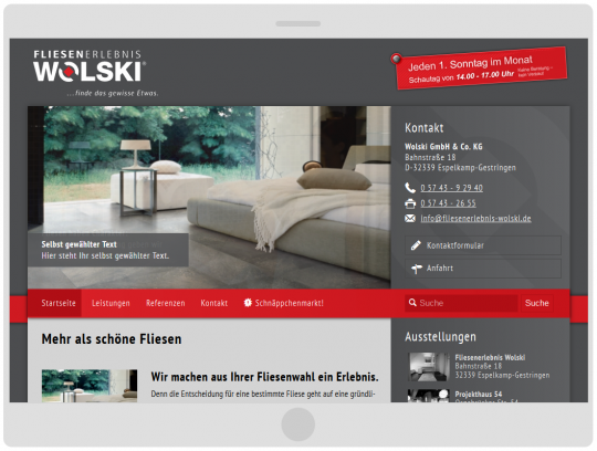 Drupal 7 Responsive Template Webdesign, mobilgerätefähig