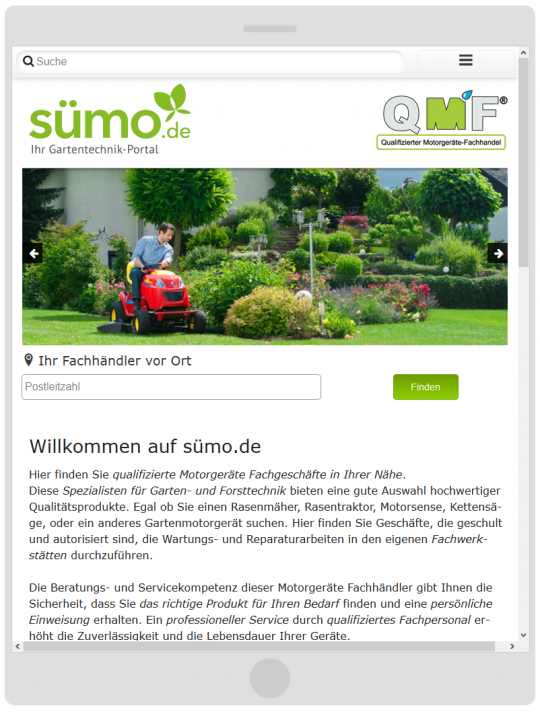 Sümo.de Tablet Portrait