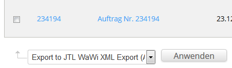 Sammel XML-Export von Bestellungen aus Drupal Commerce