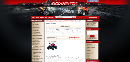 Quad-Company JTL-Shop Plugin Entwicklung Suche per Fahrgestellnummer