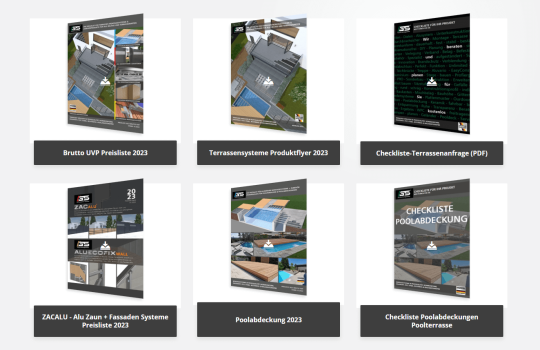 Downloadübersicht Kataloge & Preislisten