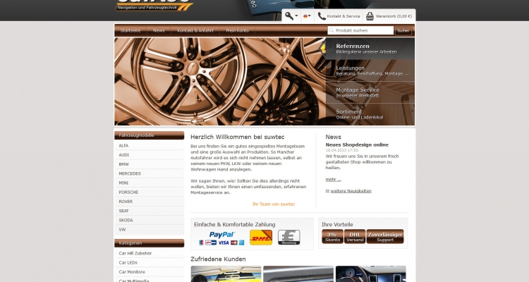 JTL-Shop3 Onlineshop Entwicklung & Pflege suwtec