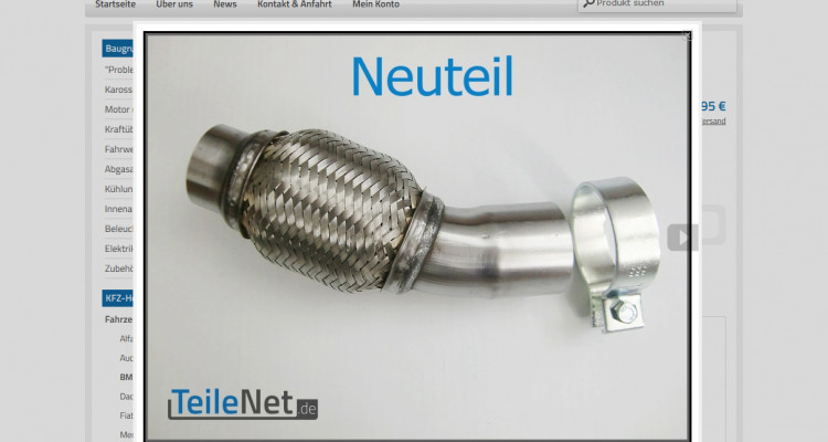 JTL-Shop 3 Experten: Umsetzung des Onlineshops TeileNet.de